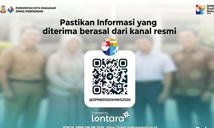 Disdik Makassar Buka Kanal Telegram Resmi untuk Aduan SPMB 2026