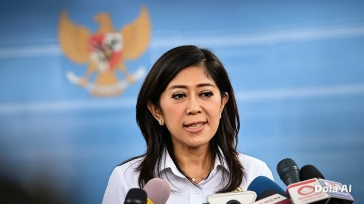 Menteri Komunikasi dan Digital Meutya Hafid memberikan keterangan terkait penanganan konten digital dan penerapan UU ITE di tengah polemik publik. Opini Jacob Ereste, Banten, Rabu  (06/5/2026) (Foto: Istimewa)