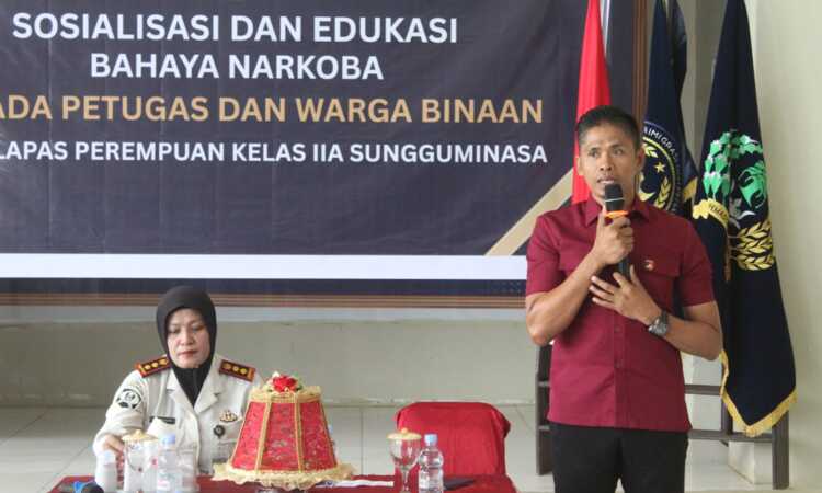 Satresnarkoba Polres Gowa Gaungkan Zero Tolerance for Drugs