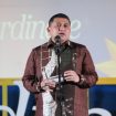 Wali Kota Makassar, Munafri Arifuddin memberikan sambutan saat pembukaan Makassar International Writers Festival 2026 di Benteng Rotterdam, Kamis, malam (14/5/2026) (Foto: Istimewa)