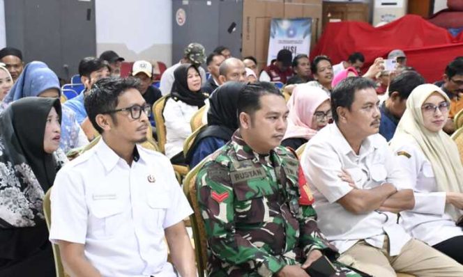 
					Suasana Sosialisasi Pencegahan, Pemberantasan, Penyalahgunaan dan Peredaran Gelap Narkoba (P4GN) yang digelar MAKI Sulsel bersama Pemkot Makassar, diikuti peserta dari berbagai unsur masyarakat di Aula Kantor Kecamatan Mariso, Makassar, Rabu (3/6/2026) (Foto: Arya)