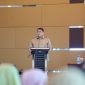 Wali Kota Makassar, Munafri Arifuddin (Appi), menyampaikan arahan kepada jajaran Organisasi Perangkat Daerah (OPD) saat membuka High Level Meeting Tim Percepatan dan Perluasan Digitalisasi Daerah (TP2DD) Kota Makassar Tahun Anggaran 2026 di Aston Hotel Makassar, Senin (13/7/2026) (Foto: Tim Redaksi)