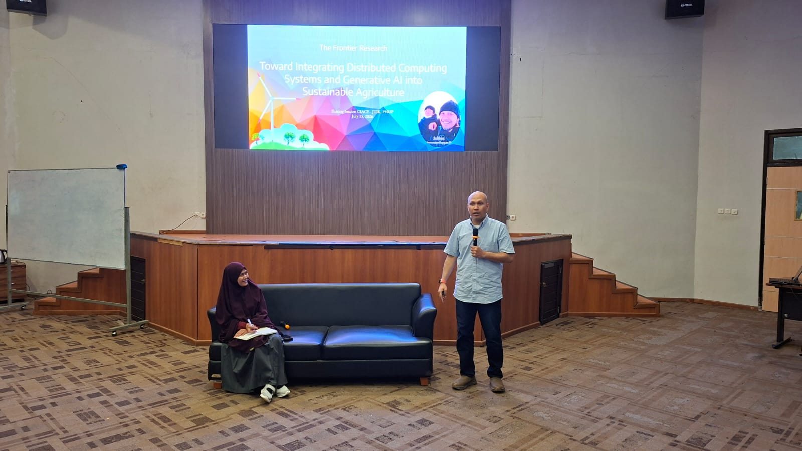 Perkuat Ekosistem Riset, JTIK PNUP Hadirkan Ahli Jepang Bahas Pertanian Masa Depan dalam Sharing Session