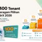 Grafik persentase peningkatan tenant pada BNI wondrX 2026 yang turut menarik lebih dari 100 ribu pengunjung untuk menemukan solusi rumah hingga bisnis di ICE BSD City, Tangerang, (23/08/2026) (Foto: Istimewa)
