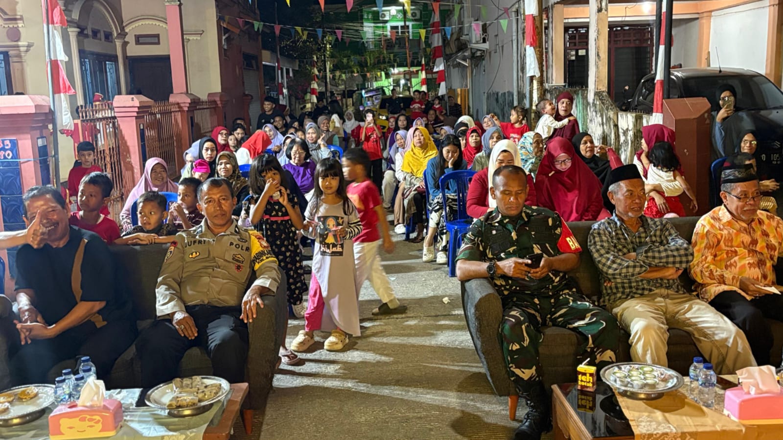 Warga Toddopuli 22 Borong Gelar Pesta Rakyat HUT RI ke-81, Bale Bale Family dan LBH HAROS Turut Support