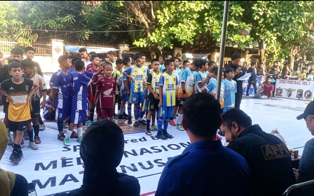 APPI Mariso Gelar Street Football Vol. 1 2026, Ratusan Pemuda Adu Bakat di Lapangan
